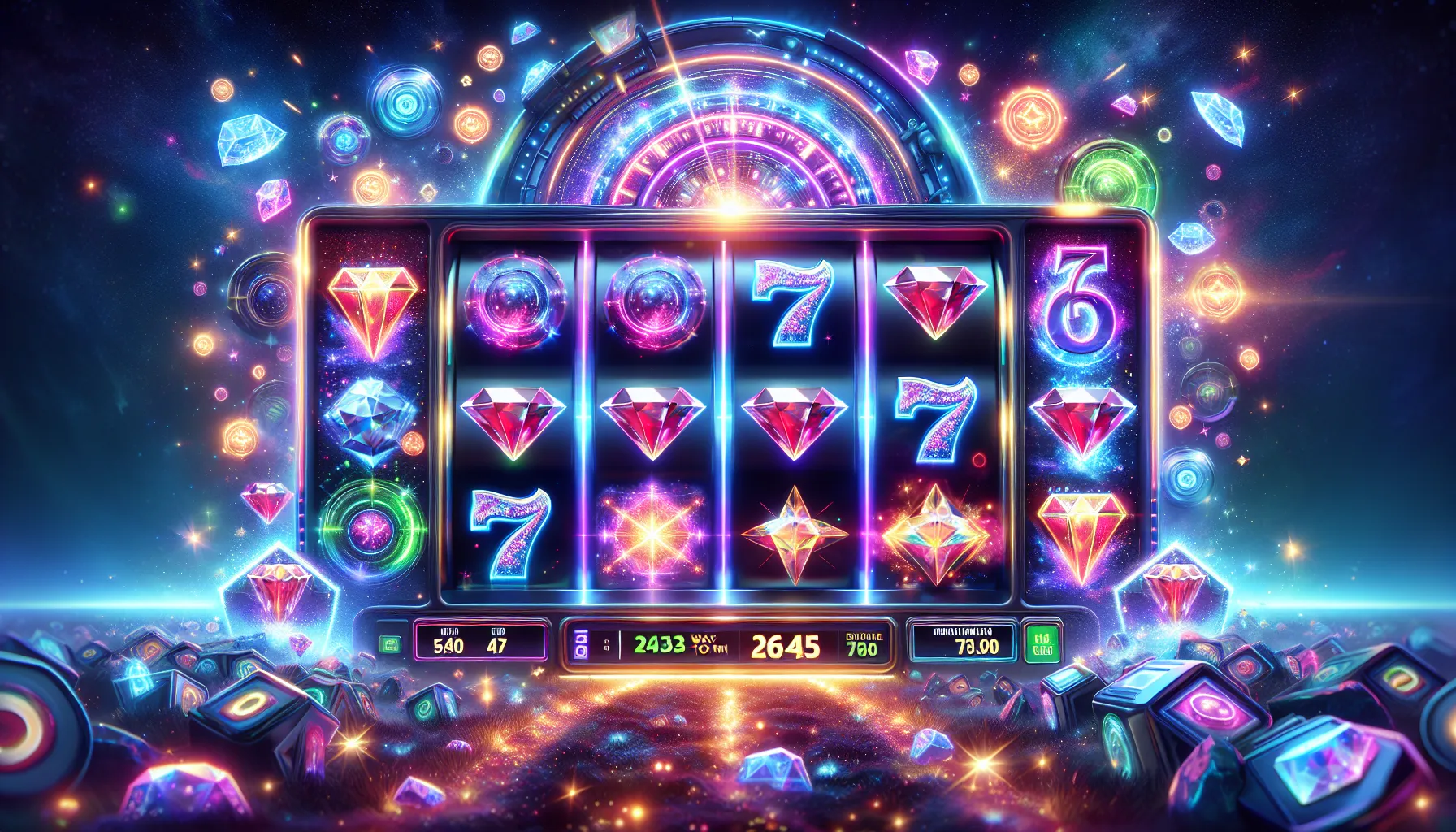 Игровой автомат diamond explosion 7s